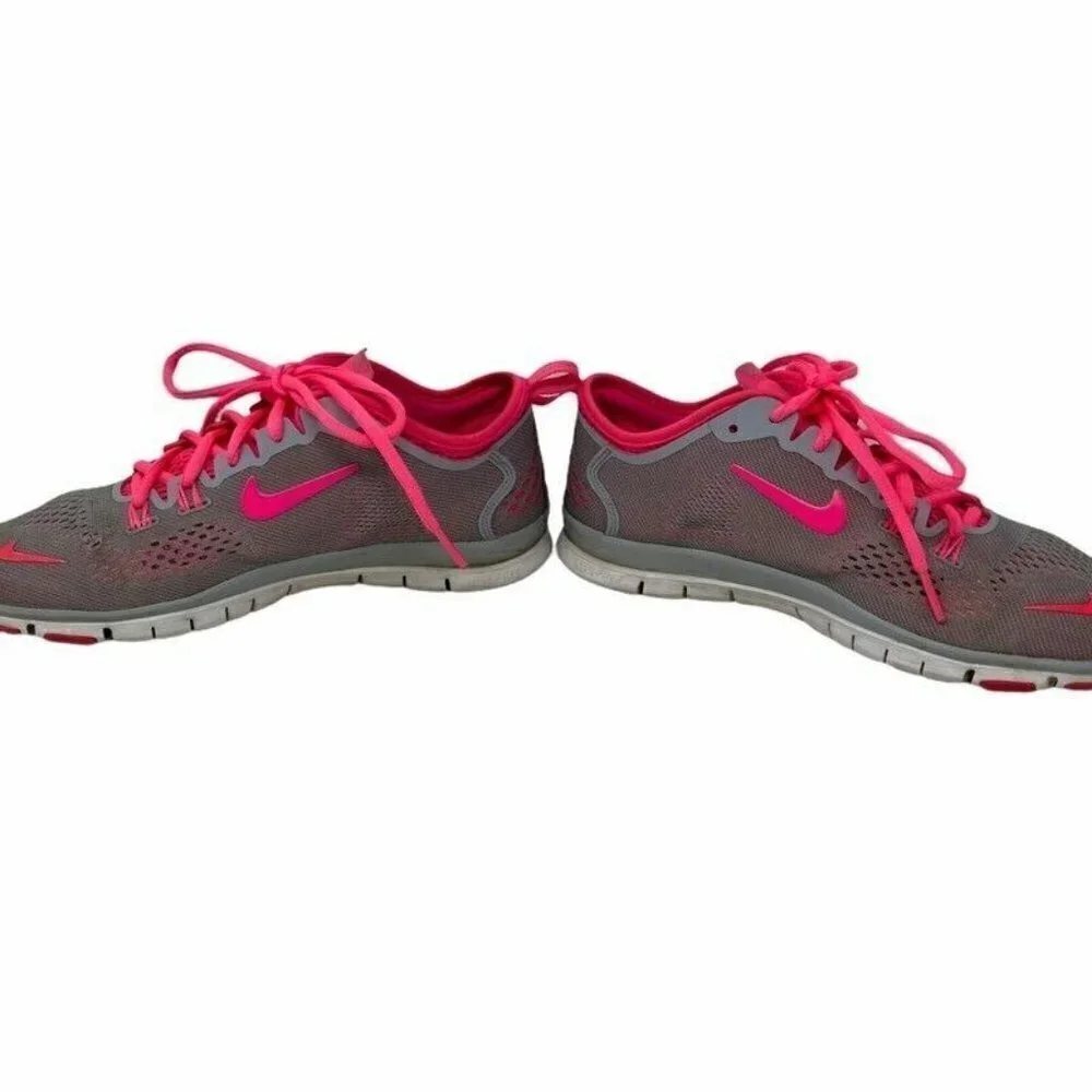 Nike Womens Free 5.0 TR Fit 4 Running Shoes Gray 8